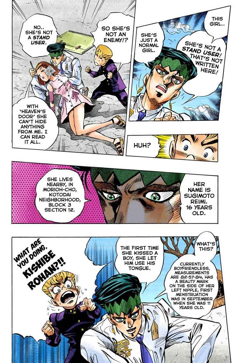 Page 9 Chapter 66 JoJos Bizarre Adventure, Part 4: Diamond Is Unbreakable (Official Colored)