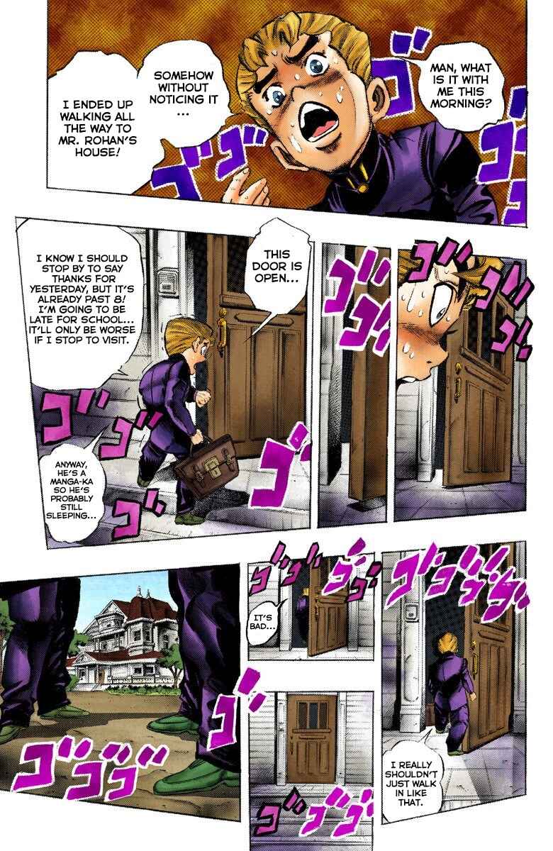 Page 9 Chapter 56 JoJos Bizarre Adventure, Part 4: Diamond Is Unbreakable (Official Colored)