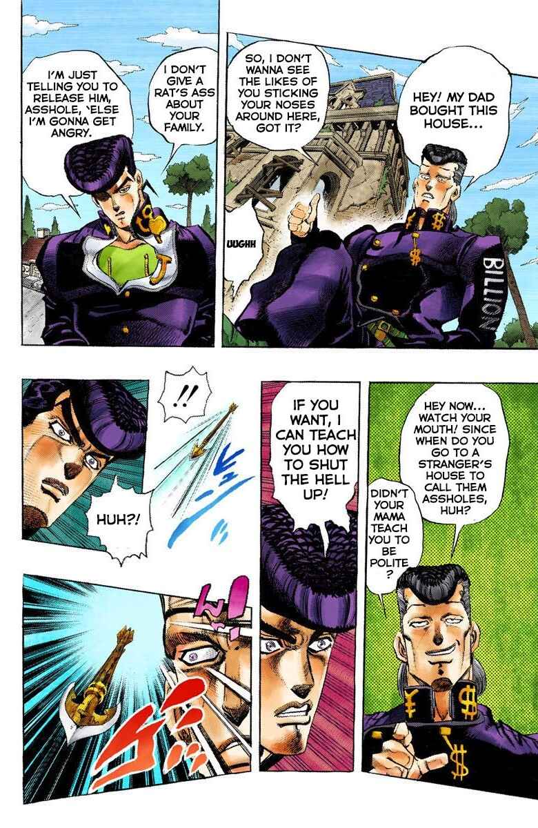 Page 15 Chapter 9 JoJos Bizarre Adventure, Part 4: Diamond Is Unbreakable (Official Colored)