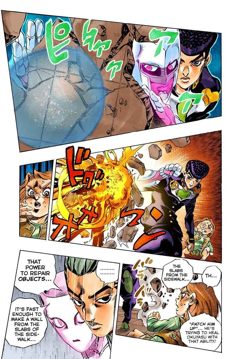 Page 10 Chapter 163 JoJos Bizarre Adventure, Part 4: Diamond Is Unbreakable (Official Colored)