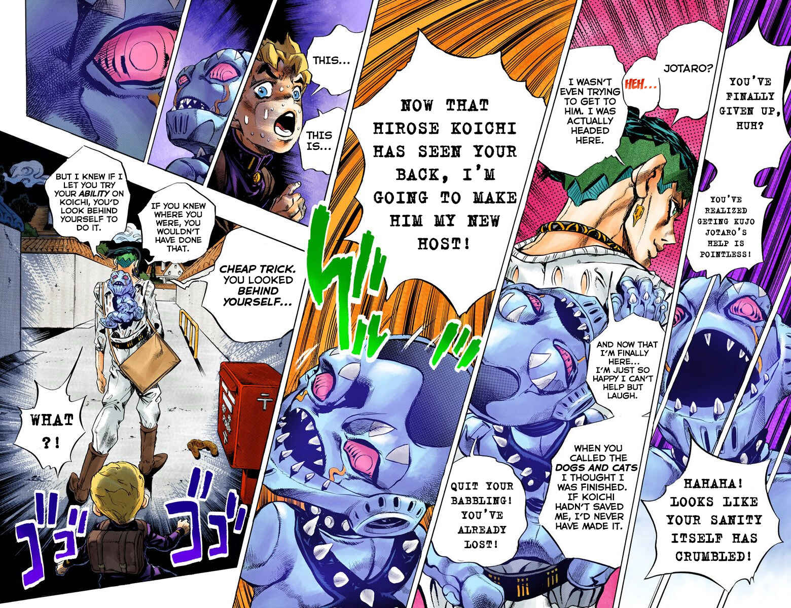 Page 11 Chapter 152 JoJos Bizarre Adventure, Part 4: Diamond Is Unbreakable (Official Colored)