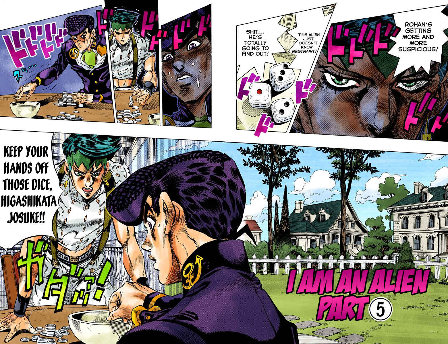Page 1 Chapter 117 JoJos Bizarre Adventure, Part 4: Diamond Is Unbreakable (Official Colored)