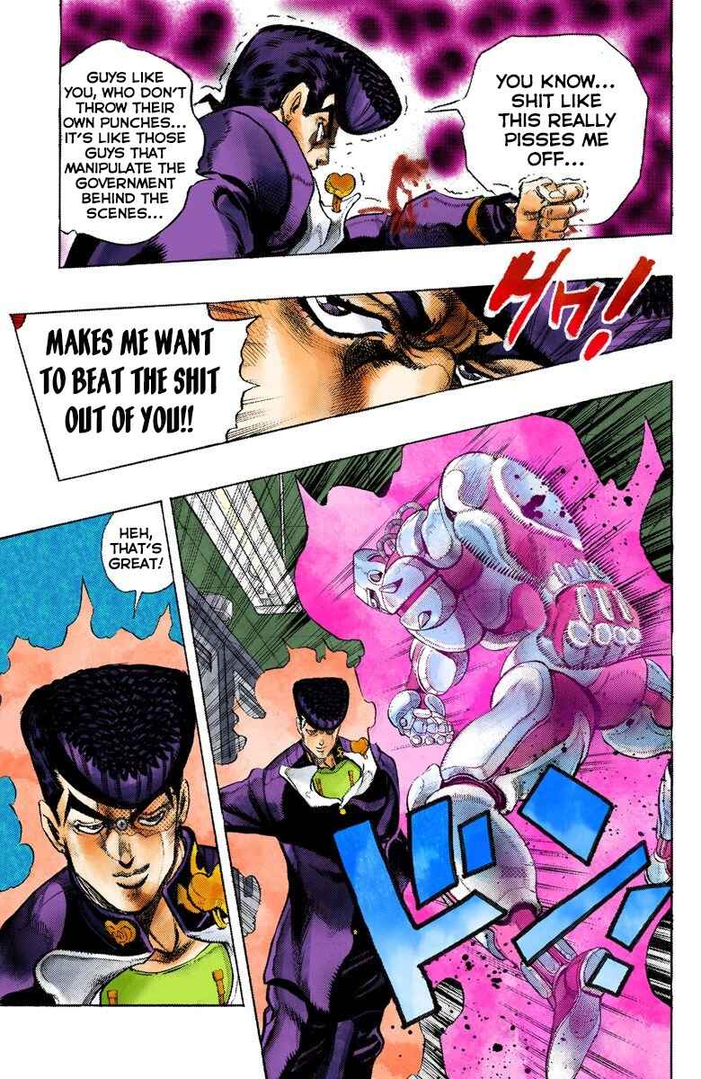 Page 15 Chapter 25 JoJos Bizarre Adventure, Part 4: Diamond Is Unbreakable (Official Colored)
