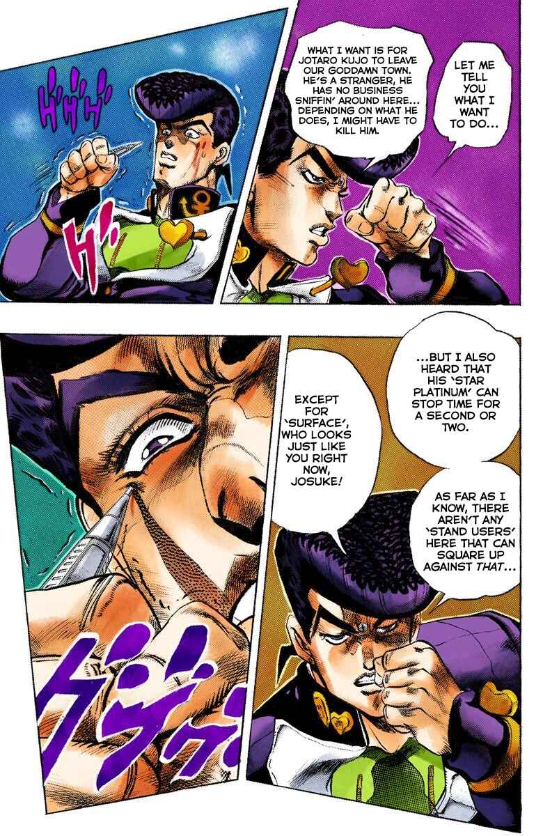 Page 19 Chapter 25 JoJos Bizarre Adventure, Part 4: Diamond Is Unbreakable (Official Colored)