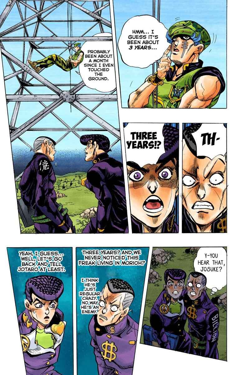 Page 10 Chapter 134 JoJos Bizarre Adventure, Part 4: Diamond Is Unbreakable (Official Colored)