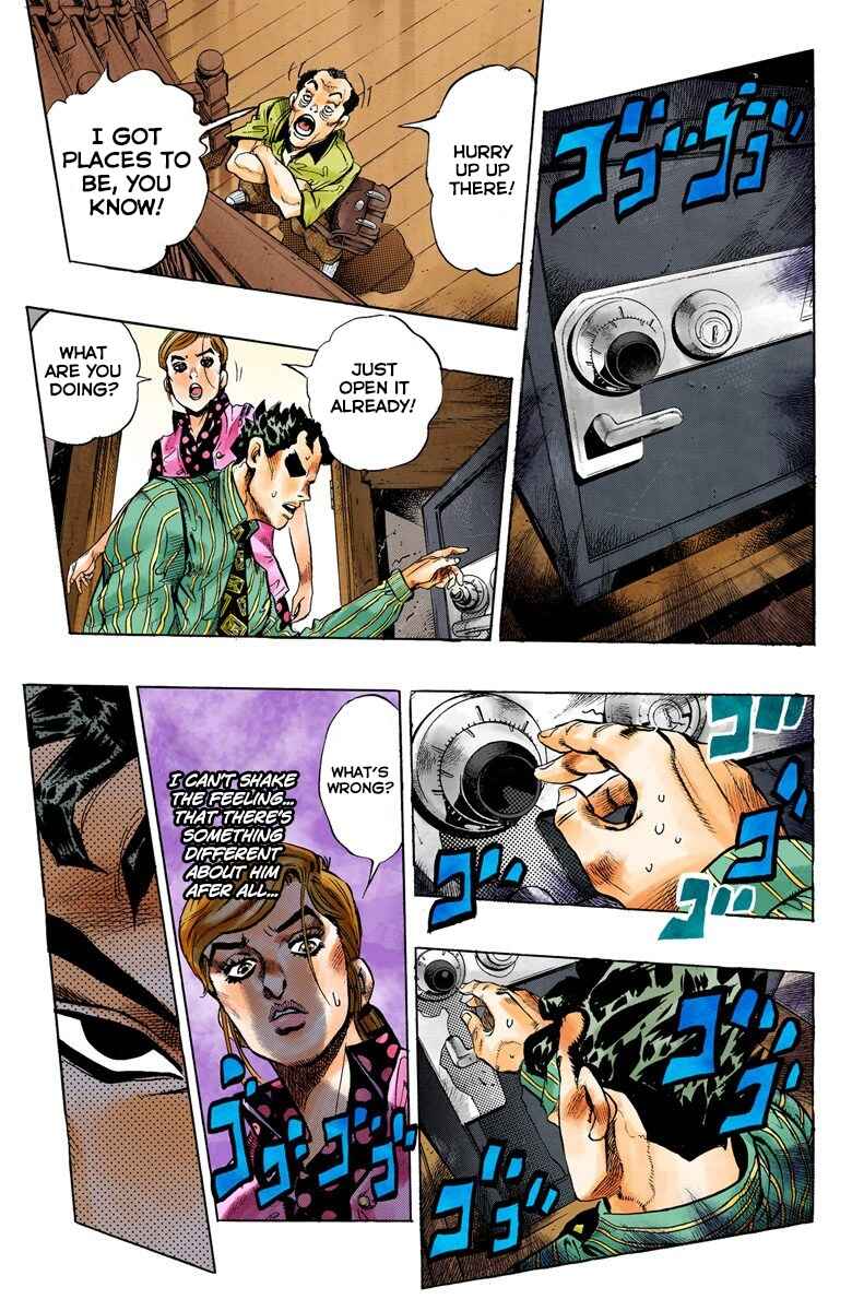 Page 15 Chapter 105 JoJos Bizarre Adventure, Part 4: Diamond Is Unbreakable (Official Colored)