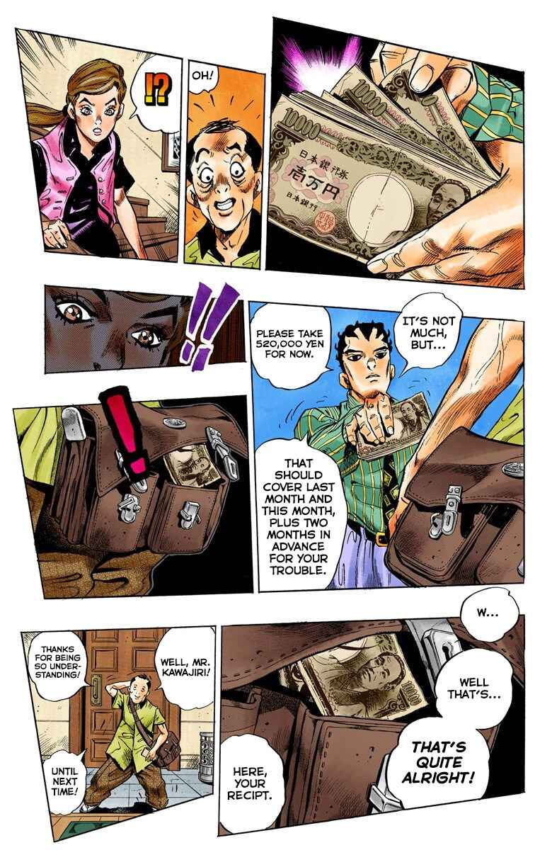Page 19 Chapter 105 JoJos Bizarre Adventure, Part 4: Diamond Is Unbreakable (Official Colored)