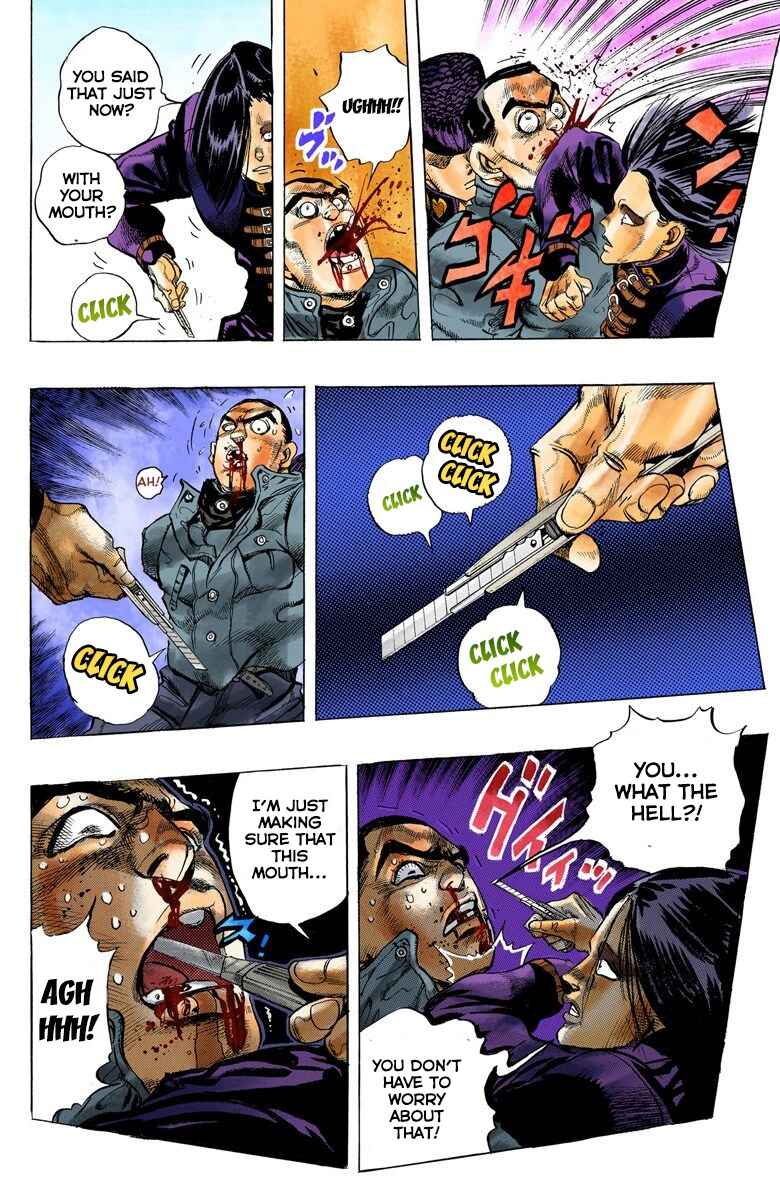 Page 12 Chapter 27 JoJos Bizarre Adventure, Part 4: Diamond Is Unbreakable (Official Colored)
