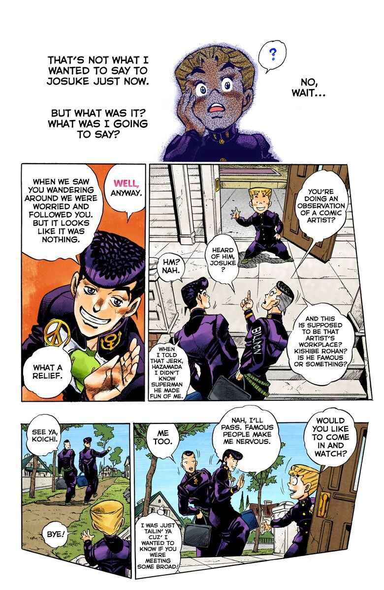 Page 8 Chapter 57 JoJos Bizarre Adventure, Part 4: Diamond Is Unbreakable (Official Colored)