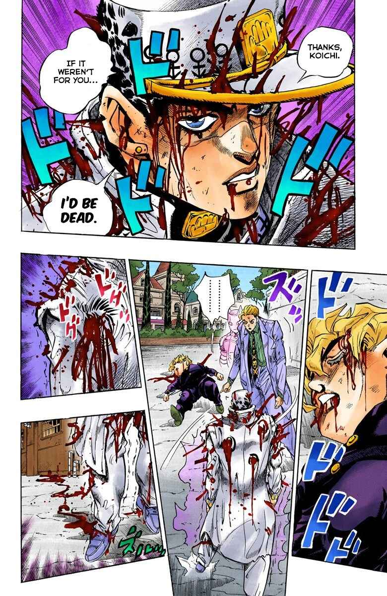 Page 10 Chapter 97 JoJos Bizarre Adventure, Part 4: Diamond Is Unbreakable (Official Colored)