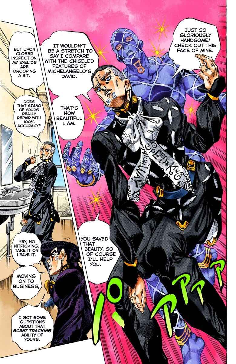 Page 8 Chapter 139 JoJos Bizarre Adventure, Part 4: Diamond Is Unbreakable (Official Colored)