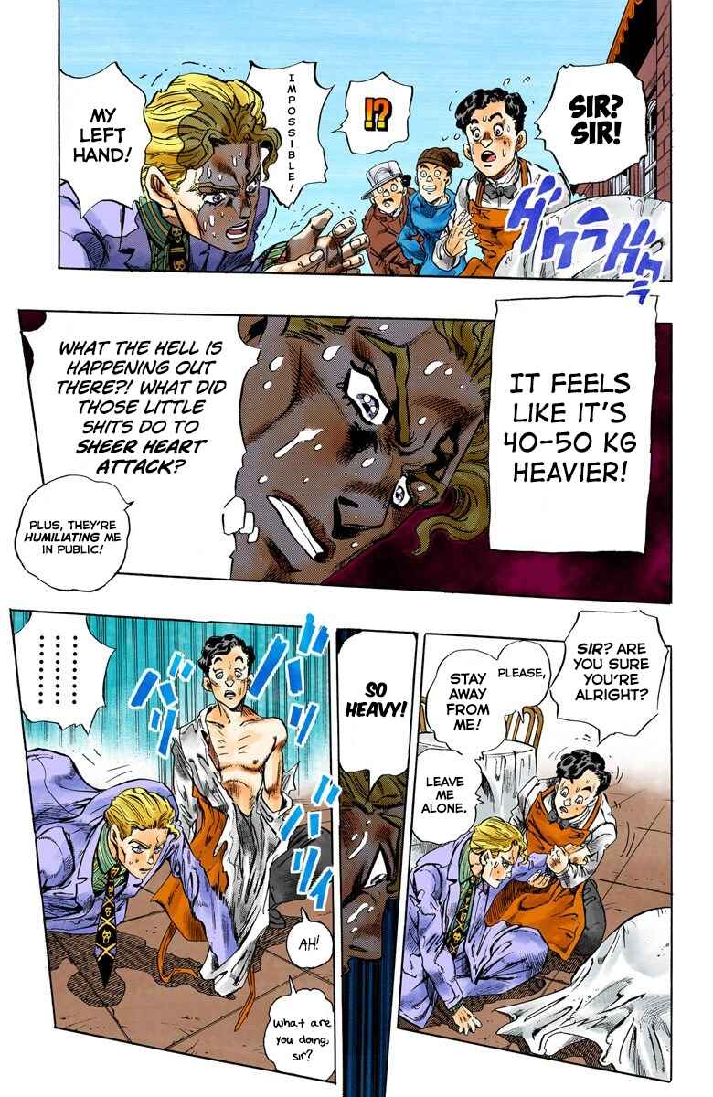 Page 17 Chapter 94 JoJos Bizarre Adventure, Part 4: Diamond Is Unbreakable (Official Colored)