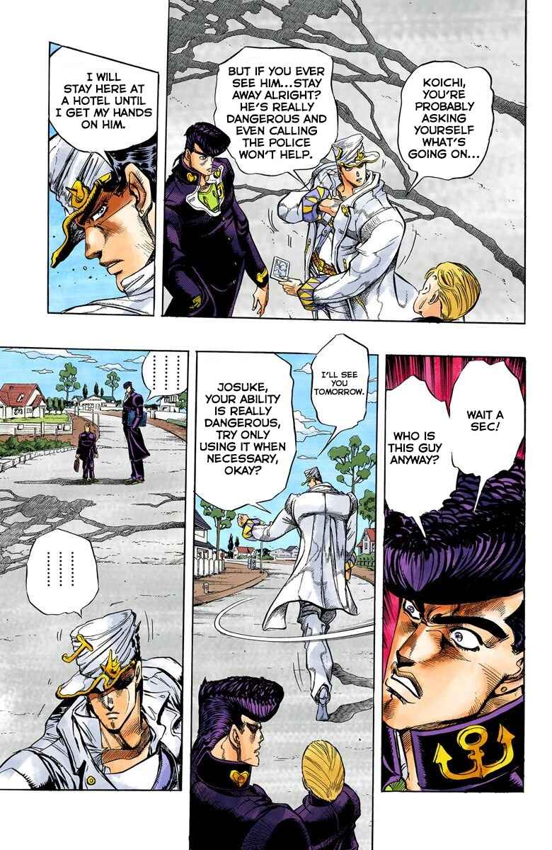 Page 4 Chapter 3 JoJos Bizarre Adventure, Part 4: Diamond Is Unbreakable (Official Colored)