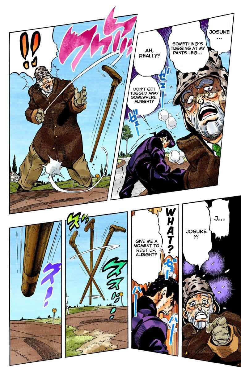 Page 11 Chapter 50 JoJos Bizarre Adventure, Part 4: Diamond Is Unbreakable (Official Colored)