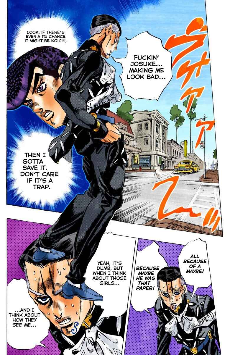 Page 18 Chapter 142 JoJos Bizarre Adventure, Part 4: Diamond Is Unbreakable (Official Colored)