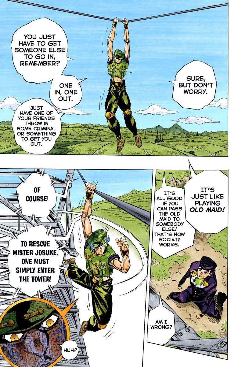 Page 17 Chapter 135 JoJos Bizarre Adventure, Part 4: Diamond Is Unbreakable (Official Colored)