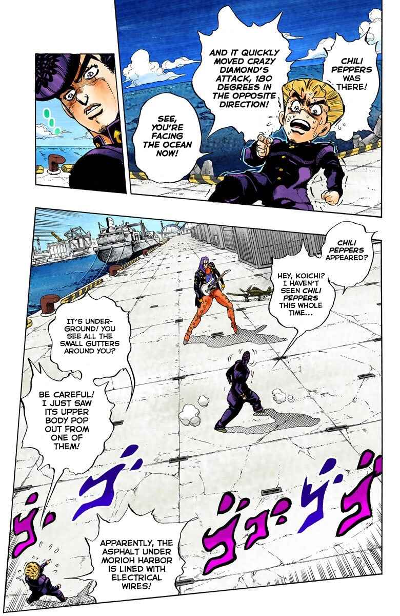 Page 10 Chapter 47 JoJos Bizarre Adventure, Part 4: Diamond Is Unbreakable (Official Colored)