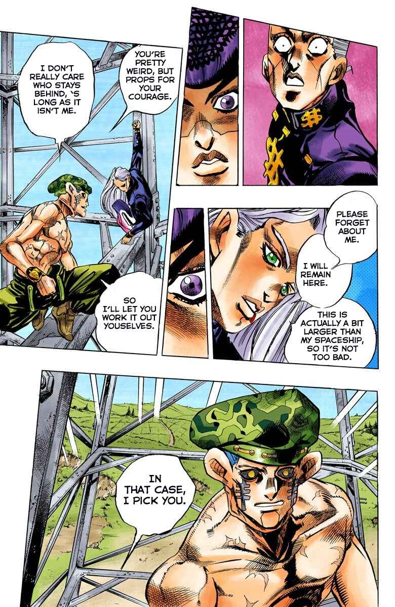 Page 17 Chapter 136 JoJos Bizarre Adventure, Part 4: Diamond Is Unbreakable (Official Colored)