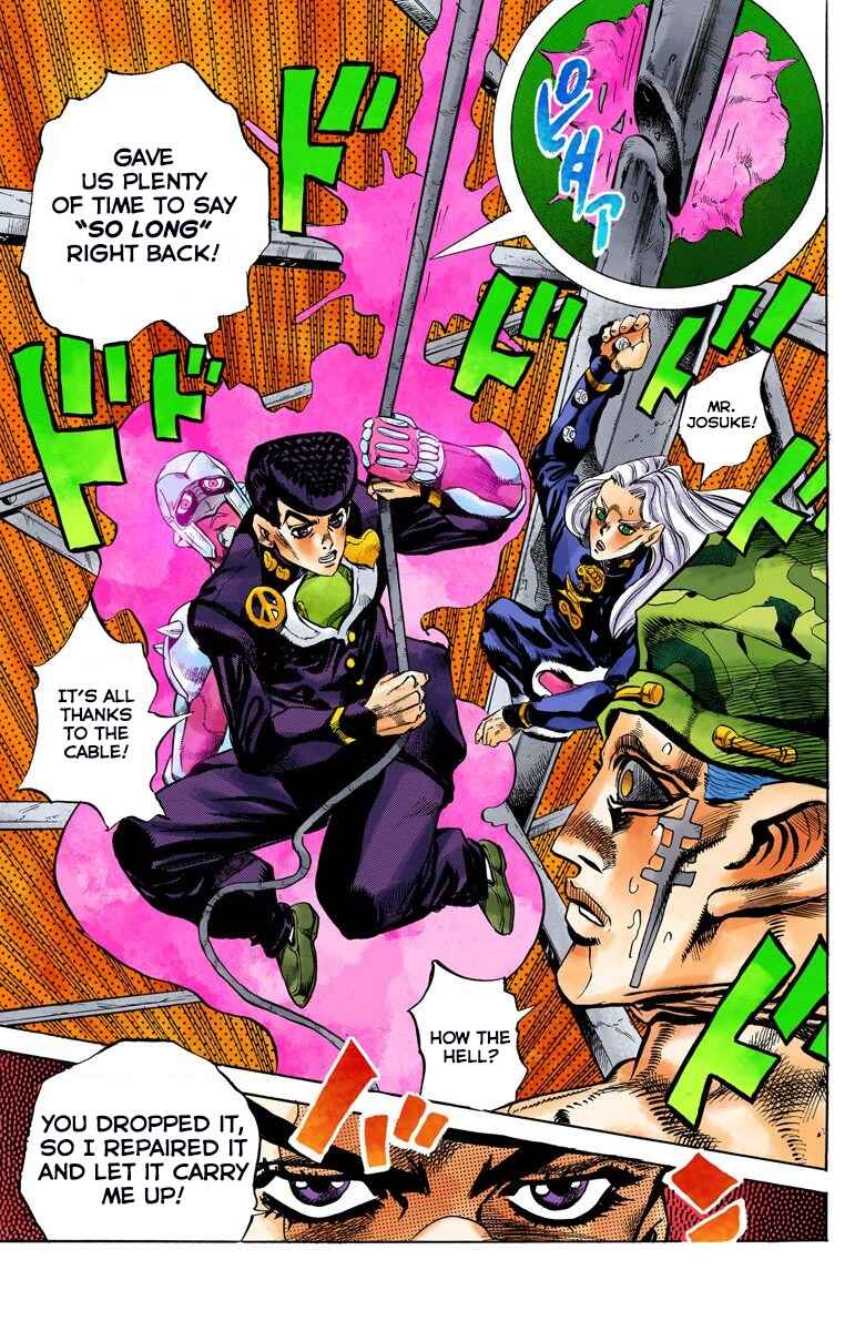 Page 19 Chapter 136 JoJos Bizarre Adventure, Part 4: Diamond Is Unbreakable (Official Colored)