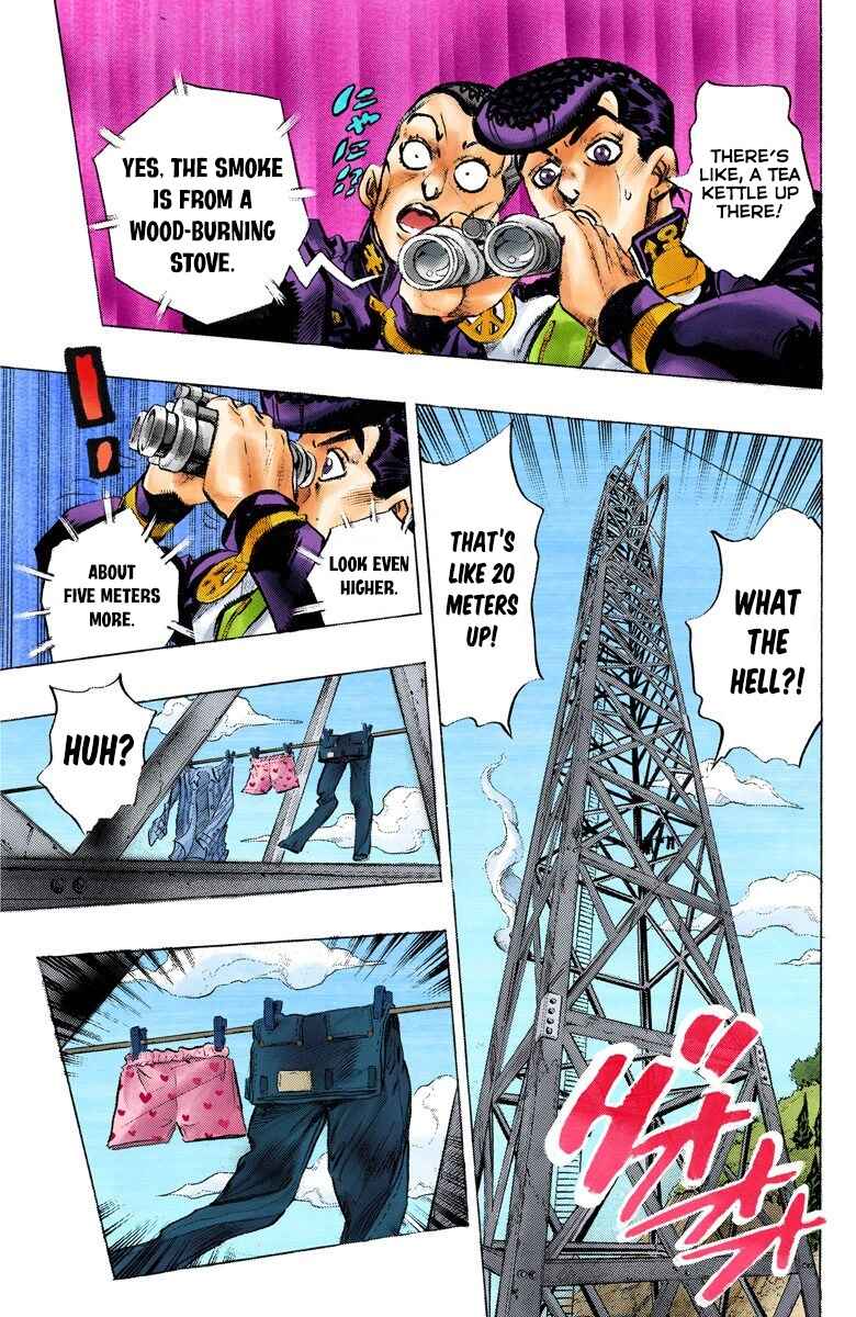 Page 8 Chapter 133 JoJos Bizarre Adventure, Part 4: Diamond Is Unbreakable (Official Colored)