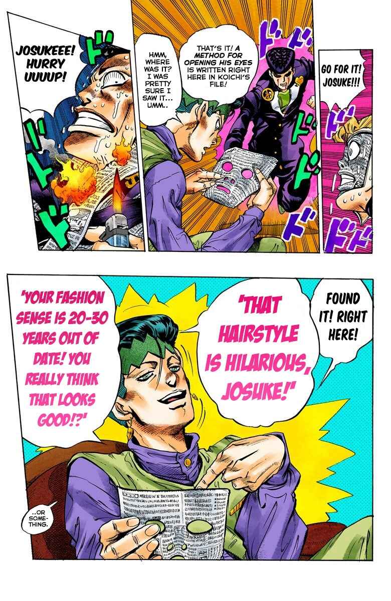 Page 16 Chapter 58 JoJos Bizarre Adventure, Part 4: Diamond Is Unbreakable (Official Colored)