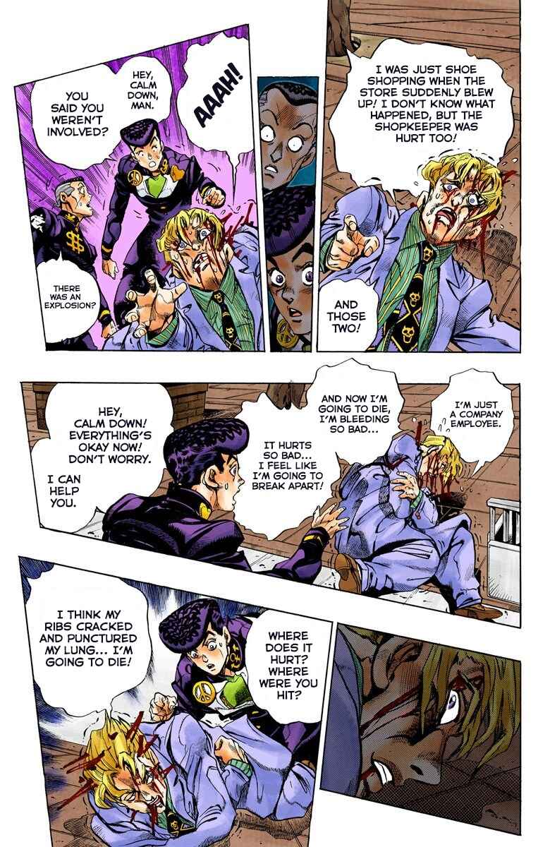 Page 8 Chapter 98 JoJos Bizarre Adventure, Part 4: Diamond Is Unbreakable (Official Colored)