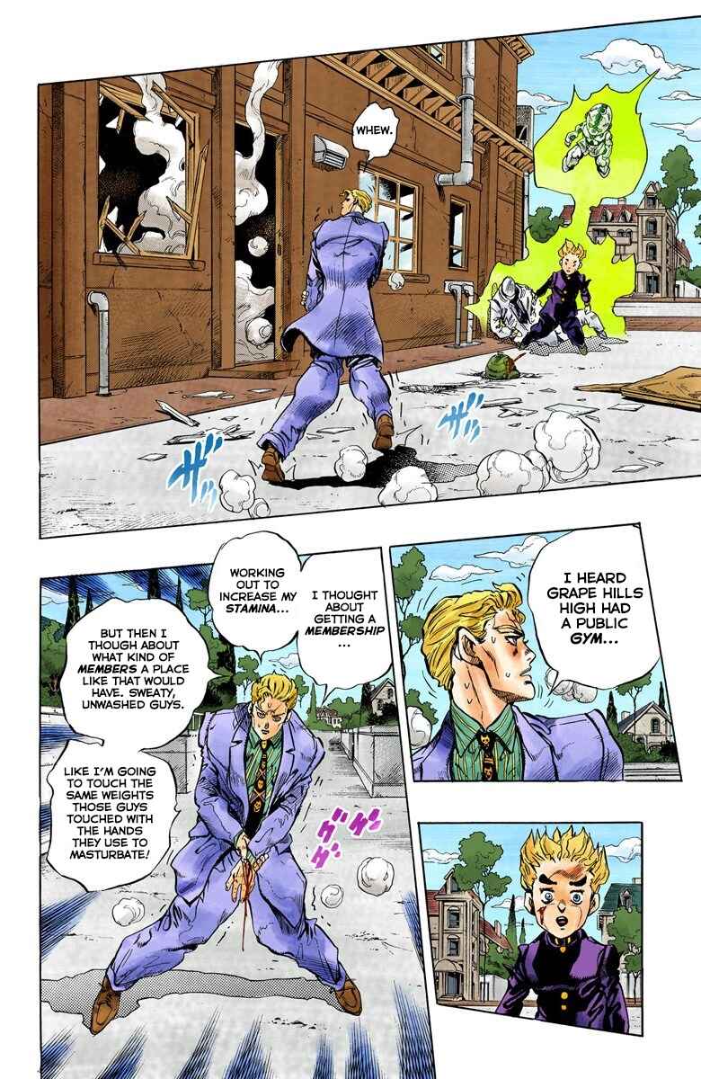 Page 16 Chapter 95 JoJos Bizarre Adventure, Part 4: Diamond Is Unbreakable (Official Colored)