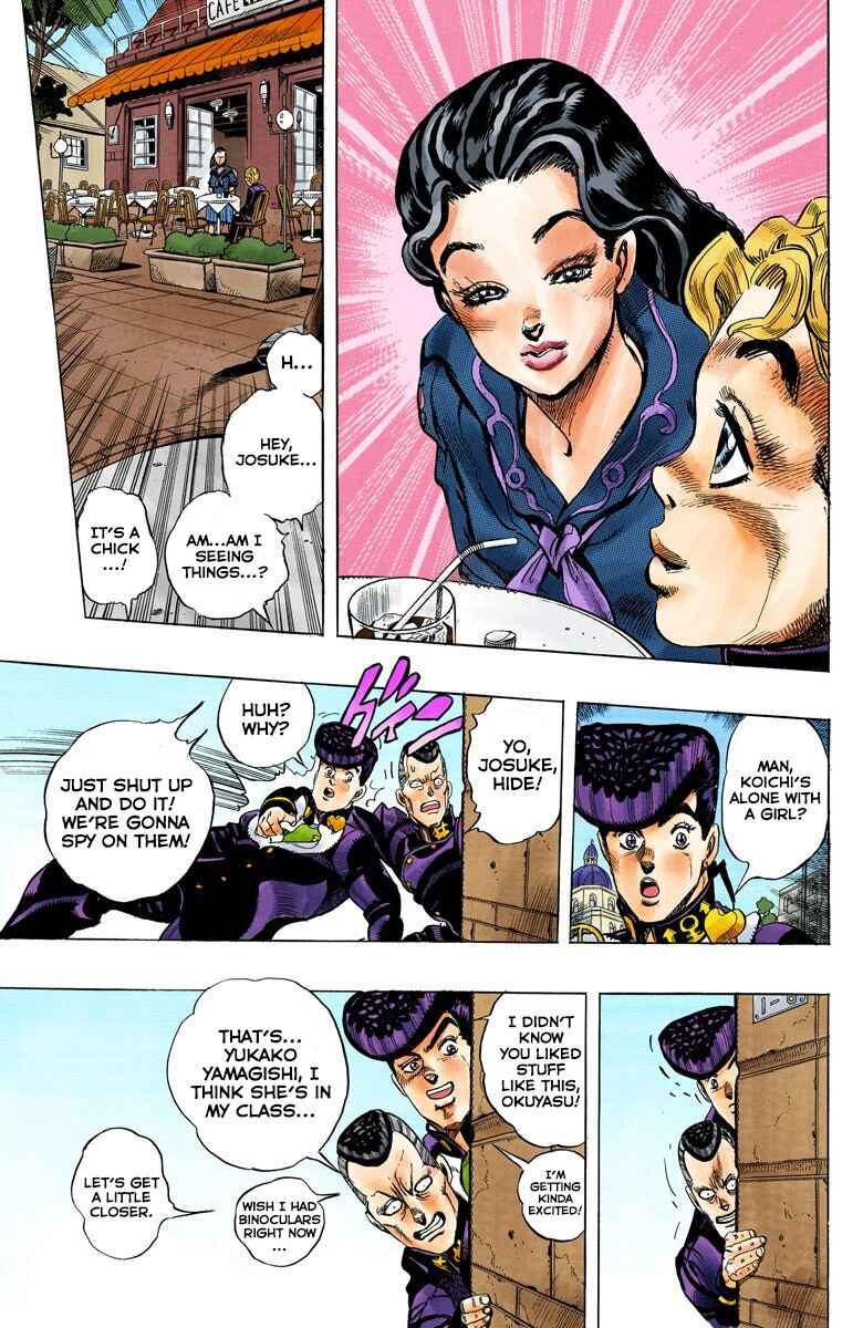 Page 9 Chapter 29 JoJos Bizarre Adventure, Part 4: Diamond Is Unbreakable (Official Colored)