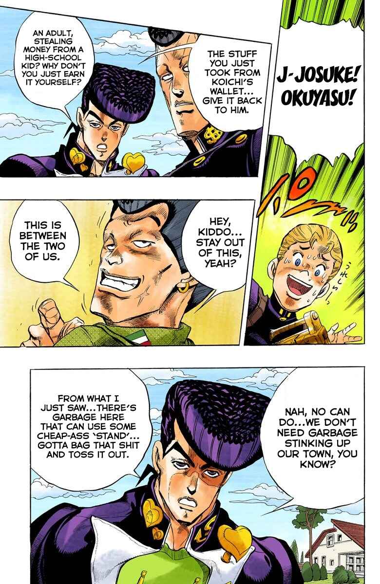 Page 8 Chapter 20 JoJos Bizarre Adventure, Part 4: Diamond Is Unbreakable (Official Colored)