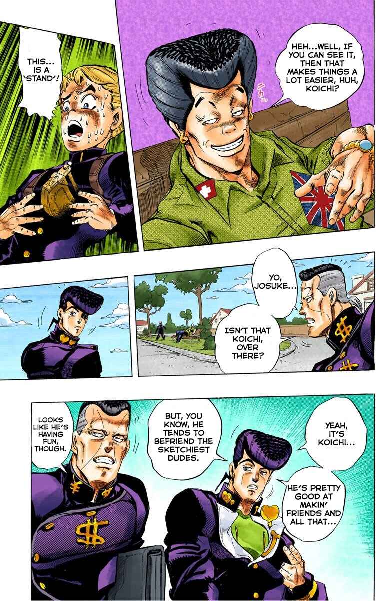 Page 21 Chapter 19 JoJos Bizarre Adventure, Part 4: Diamond Is Unbreakable (Official Colored)