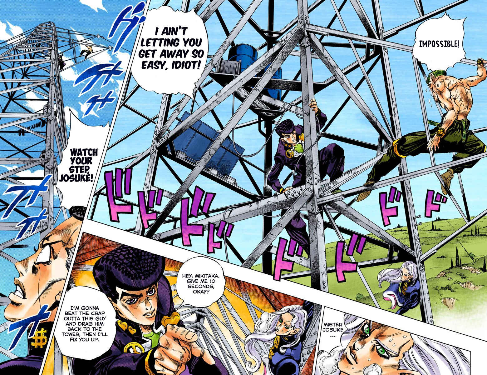 Page 3 Chapter 137 JoJos Bizarre Adventure, Part 4: Diamond Is Unbreakable (Official Colored)