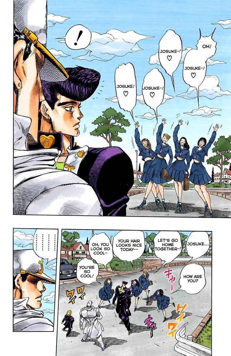Page 9 Chapter 2 JoJos Bizarre Adventure, Part 4: Diamond Is Unbreakable (Official Colored)