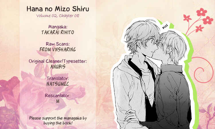 Page 1 Chapter 8 Hana no Mizo Shiru