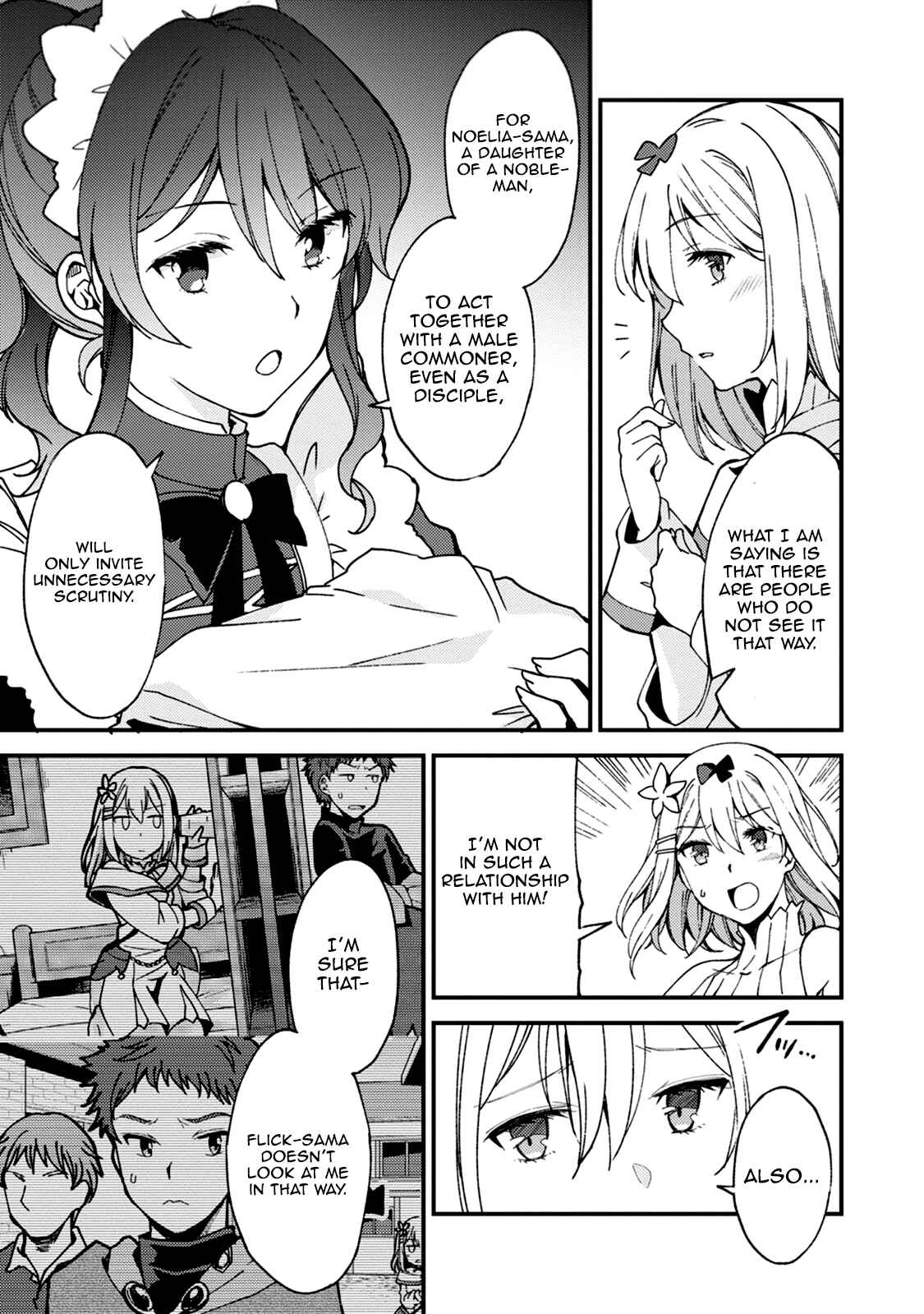 Page 8 Chapter 5 Kensei no Osananajimi ga Power Harass de Ore ni Tsuraku Ataru no de, Zetsuen Shite Henkyou de ma Kenshi to Shite Denaosu Koto ni Shita