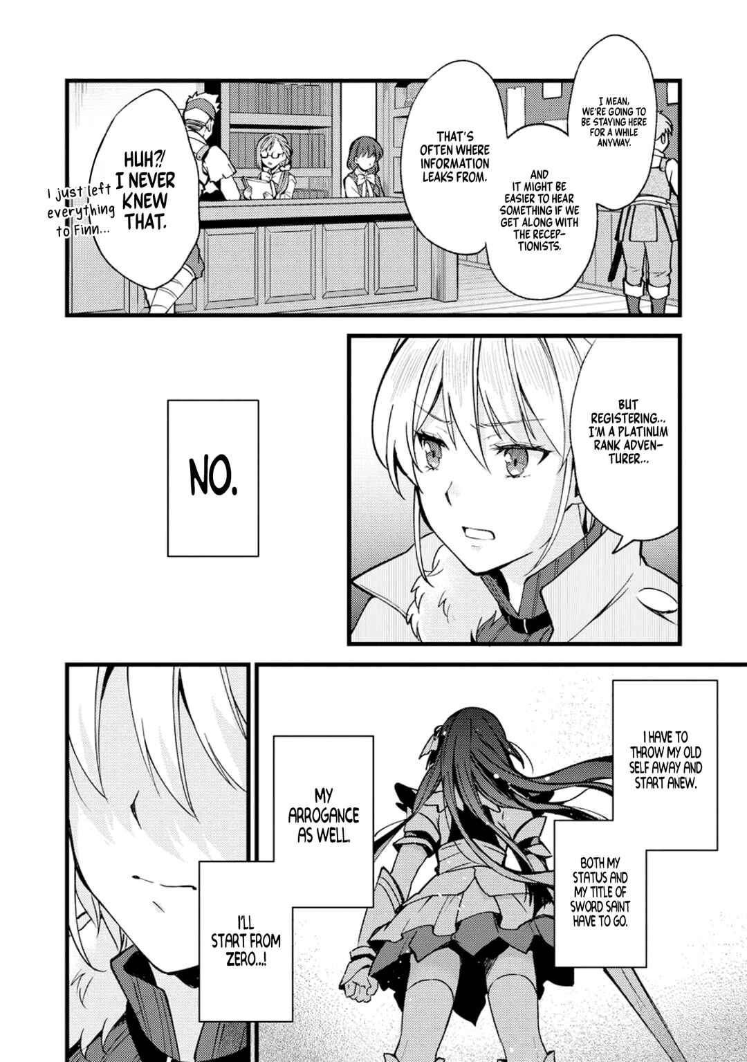 Page 14 Chapter 21 Kensei no Osananajimi ga Power Harass de Ore ni Tsuraku Ataru no de, Zetsuen Shite Henkyou de ma Kenshi to Shite Denaosu Koto ni Shita