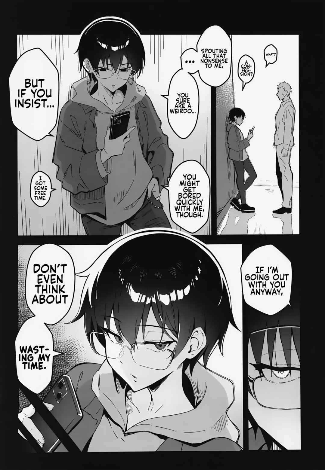 Page 2 Chapter Unknown_8d2e Buaisou na Kakure Kyonyuu Boyish Kanojo to Taikutsu na Date