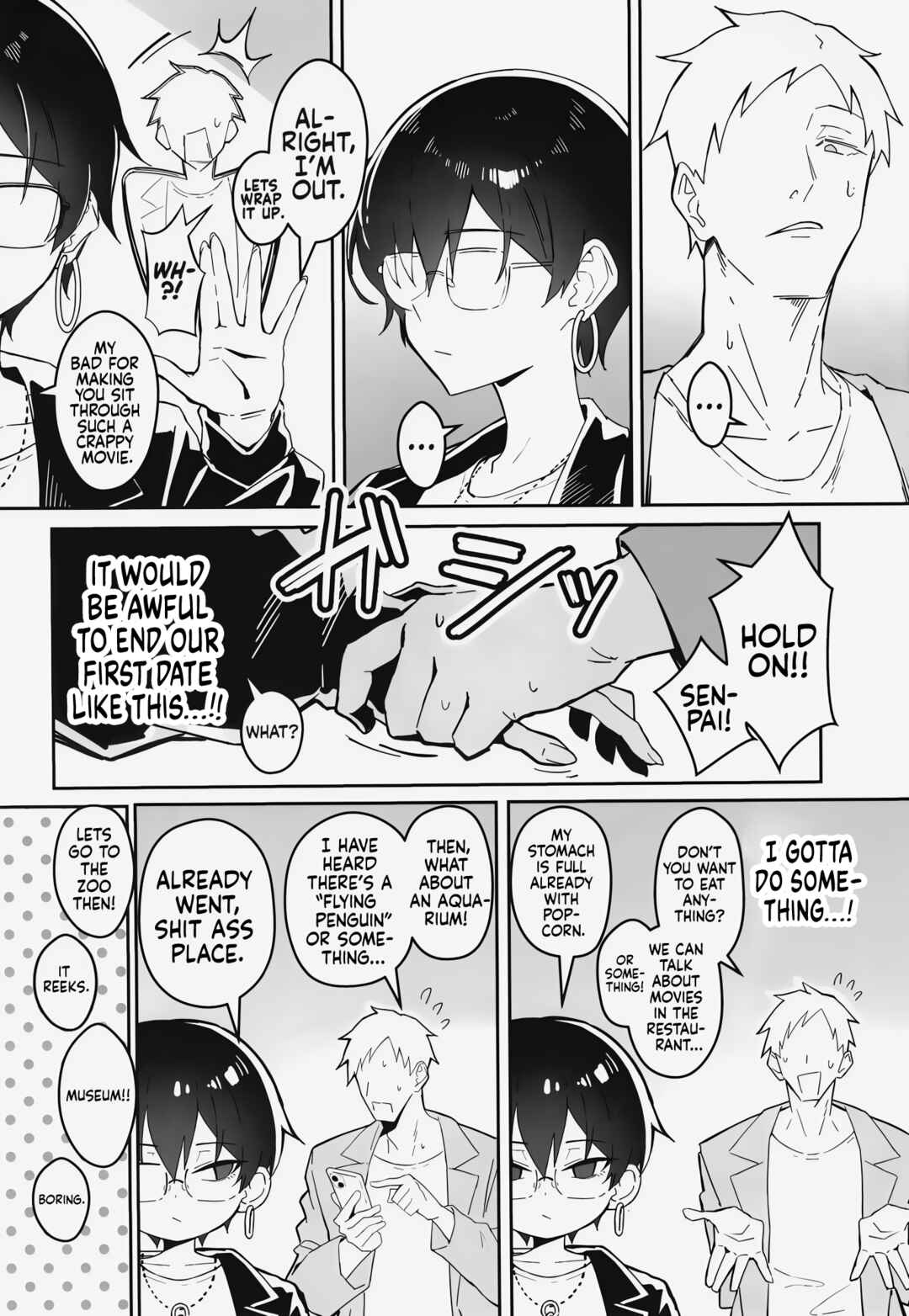 Page 6 Chapter Unknown_8d2e Buaisou na Kakure Kyonyuu Boyish Kanojo to Taikutsu na Date