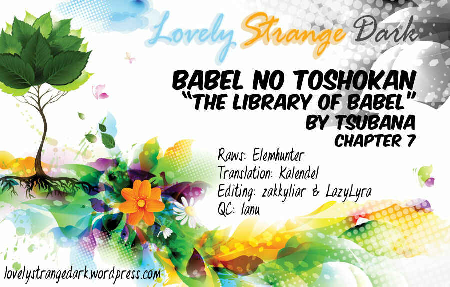 Page 1 Chapter 7 Babel no Toshokan