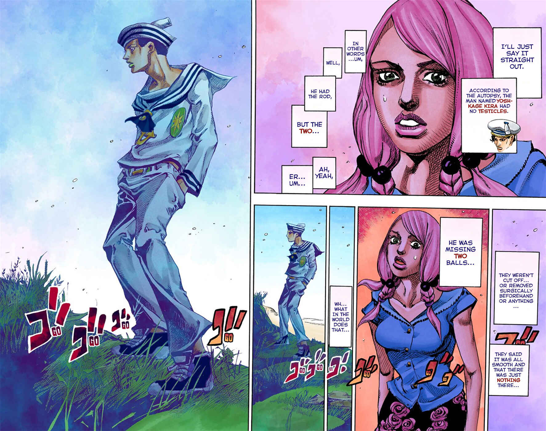 Page 47 Chapter 6 JoJos Bizarre Adventure, Part 8: JoJolion (Official Colored)