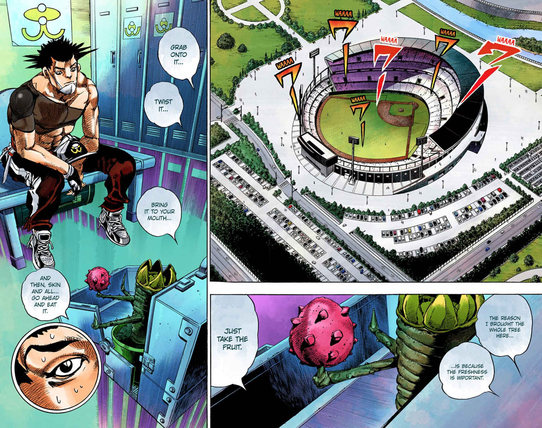 Page 16 Chapter 50 JoJos Bizarre Adventure, Part 8: JoJolion (Official Colored)