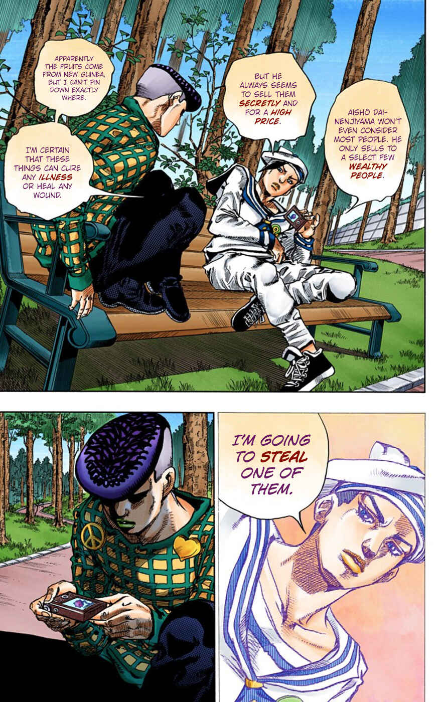 Page 22 Chapter 50 JoJos Bizarre Adventure, Part 8: JoJolion (Official Colored)