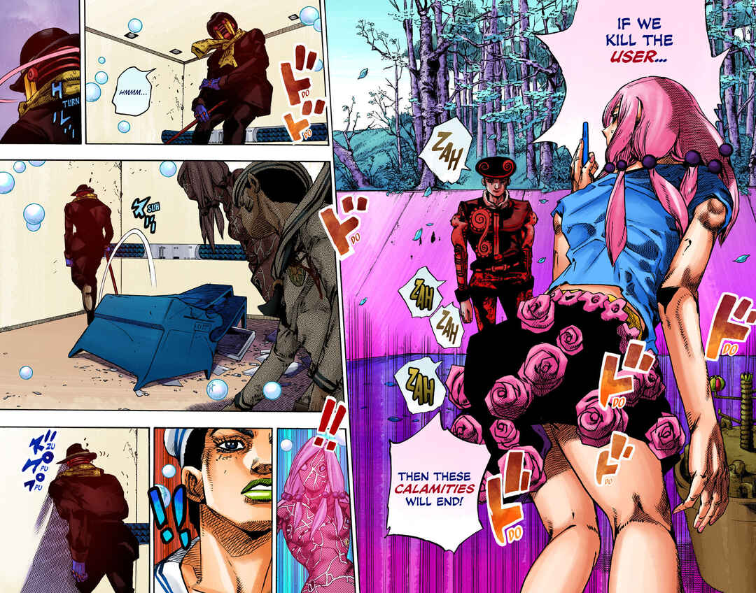 Page 16 Chapter 104 JoJos Bizarre Adventure, Part 8: JoJolion (Official Colored)