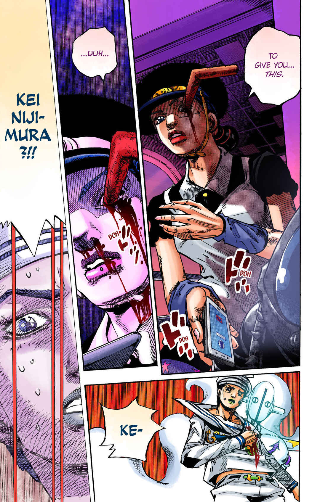 Page 8 Chapter 104 JoJos Bizarre Adventure, Part 8: JoJolion (Official Colored)
