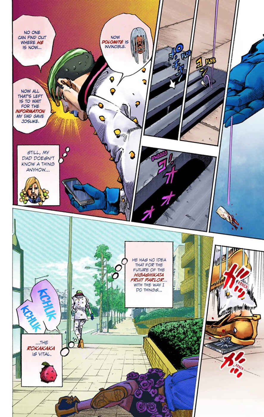 Page 38 Chapter 62 JoJos Bizarre Adventure, Part 8: JoJolion (Official Colored)