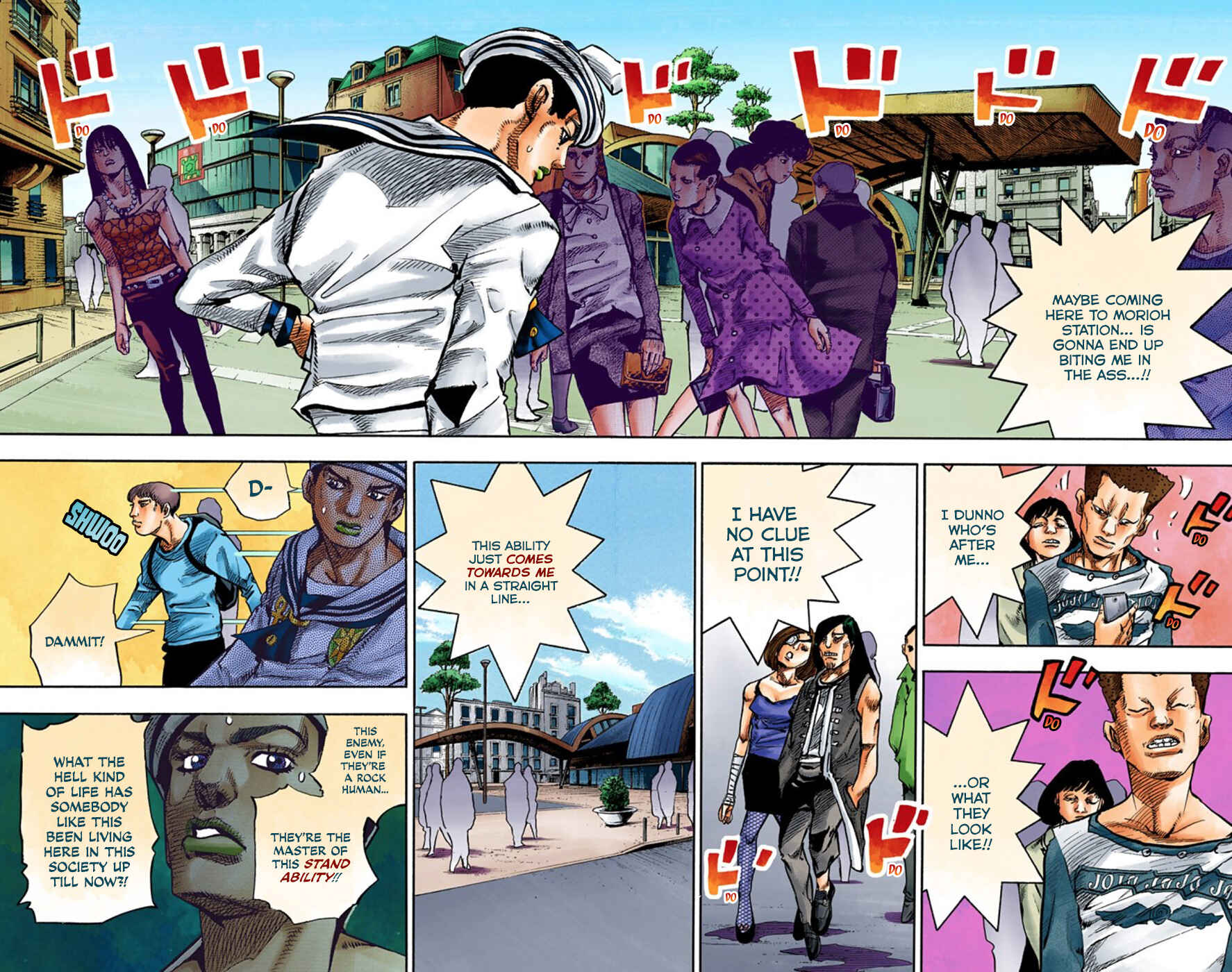 Page 4 Chapter 62 JoJos Bizarre Adventure, Part 8: JoJolion (Official Colored)