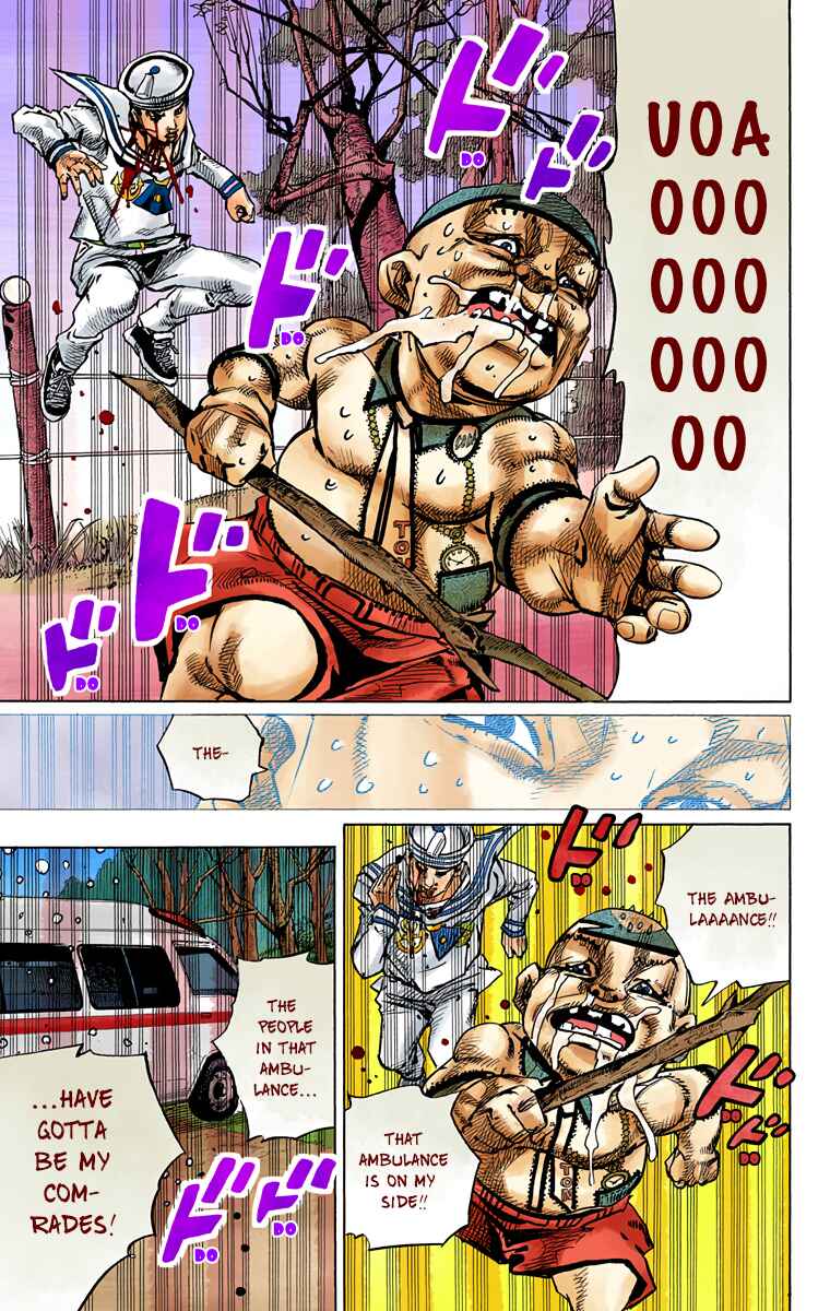 Page 11 Chapter 76 JoJos Bizarre Adventure, Part 8: JoJolion (Official Colored)