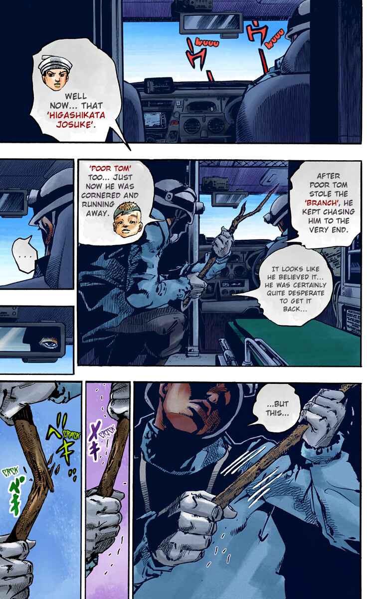 Page 28 Chapter 76 JoJos Bizarre Adventure, Part 8: JoJolion (Official Colored)