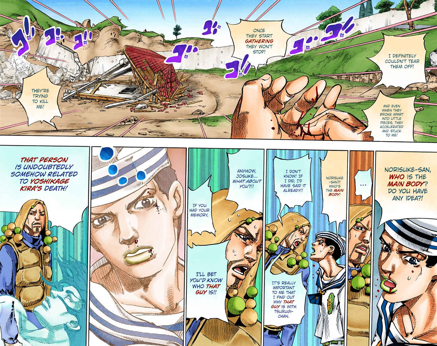 Page 16 Chapter 28 JoJos Bizarre Adventure, Part 8: JoJolion (Official Colored)