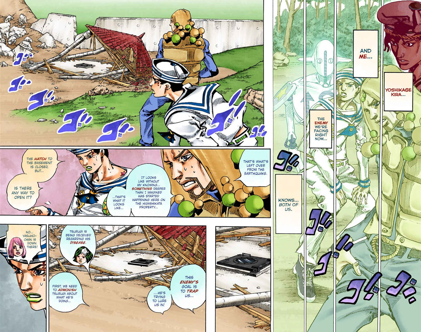 Page 17 Chapter 28 JoJos Bizarre Adventure, Part 8: JoJolion (Official Colored)