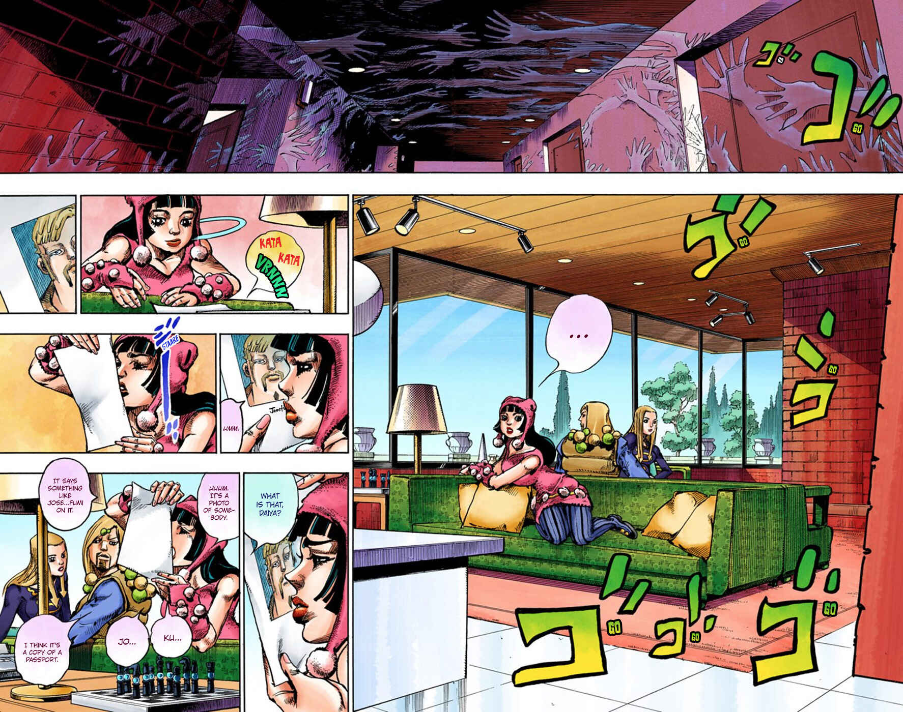 Page 34 Chapter 48 JoJos Bizarre Adventure, Part 8: JoJolion (Official Colored)